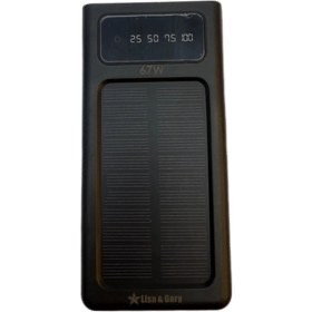 پاوربانک لیزا و گری سولار 20000 مدل PB-501S